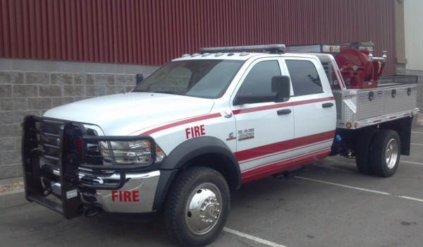 2014  Dodge 4500 4×4 Fire Truck 400 Gls